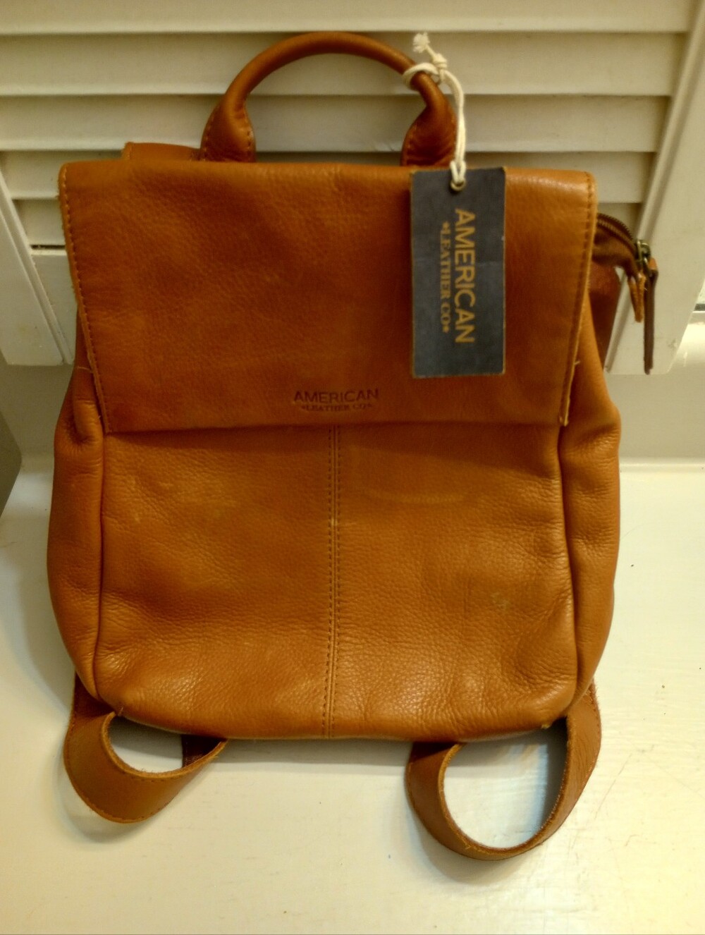 American Leather Co. Women's Liberty Leather Backpack NWT